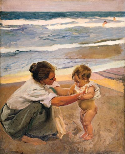 By the Sea by Joaquín Sorolla